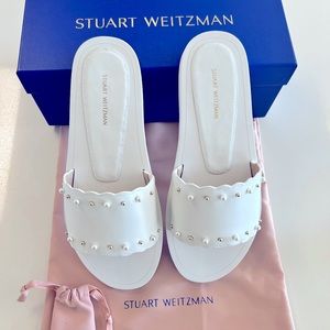 Stuart Weitzman Pearlstud Slide